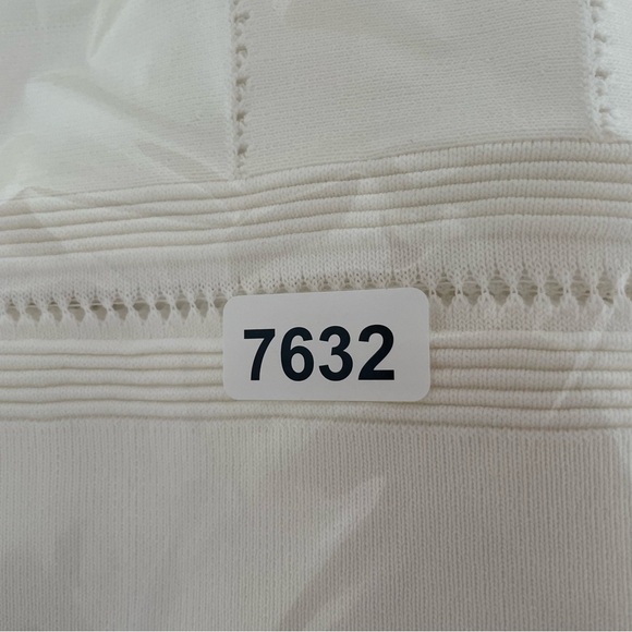 New! Zara White Openwork Knit Sleeveless Mini Dress 37632 - Picture 10 of 11